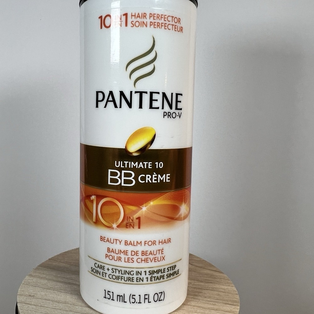 Pantene Pro-V Ultimate 10 BB Creme Beauty Balm for Hair 5.1 oz New Old Stock